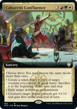 0169 Cabaretti Confluence (Extended Art) R Commander: Streets of New Capenna