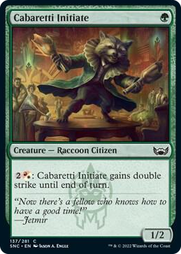 0137 Cabaretti Initiate C Streets of New Capenna