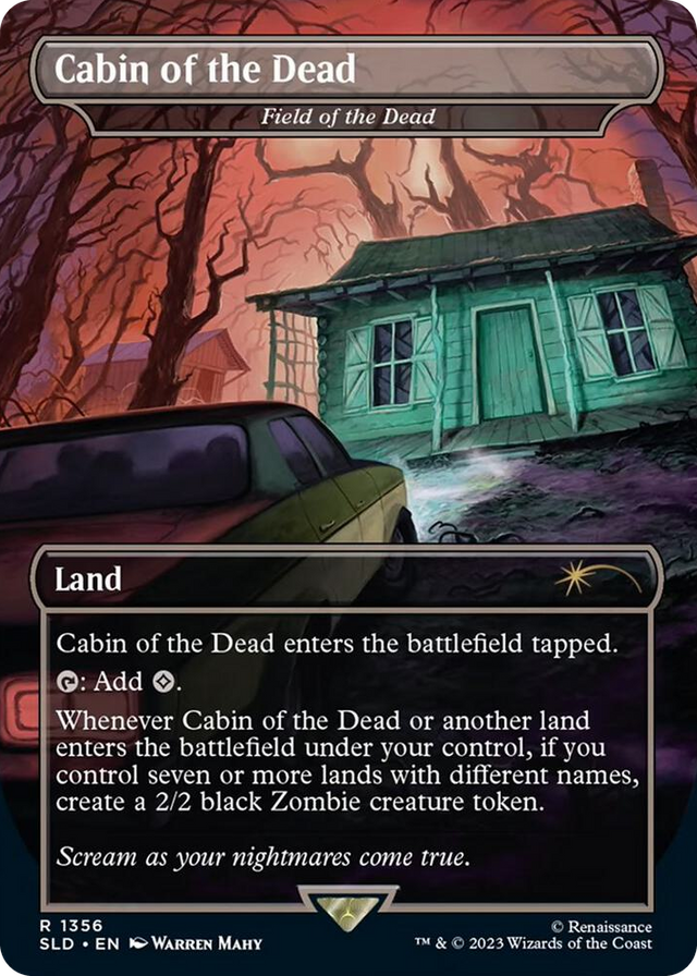 1356 Cabin of the Dead - Field of the Dead R Secret Lair Drop Series