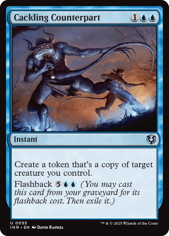 0055 Cackling Counterpart U Innistrad Remastered