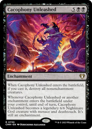 0730 Cacophony Unleashed R Commander Masters