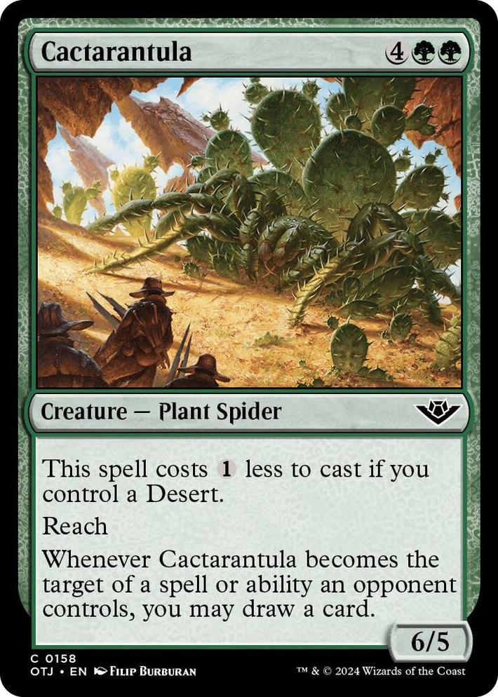 0158 Cactarantula C Outlaws of Thunder Junction