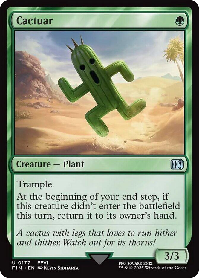 0177 Cactuar U FINAL FANTASY