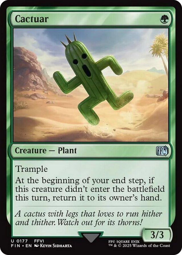 0177 Cactuar U FINAL FANTASY