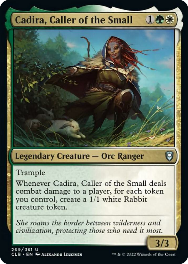 0269 Cadira, Caller of the Small U Commander Legends: Battle for Baldur's Gate