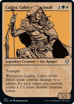 0417 Cadira, Caller of the Small (Showcase) U Commander Legends: Battle for Baldur's Gate