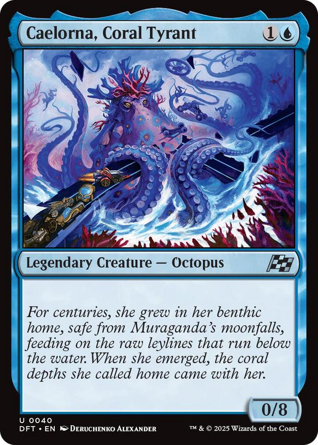 0040 Caelorna, Coral Tyrant U Aetherdrift