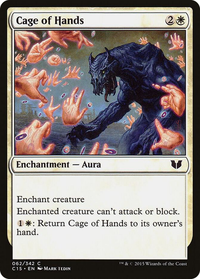 0062 Cage of Hands C Commander 2015
