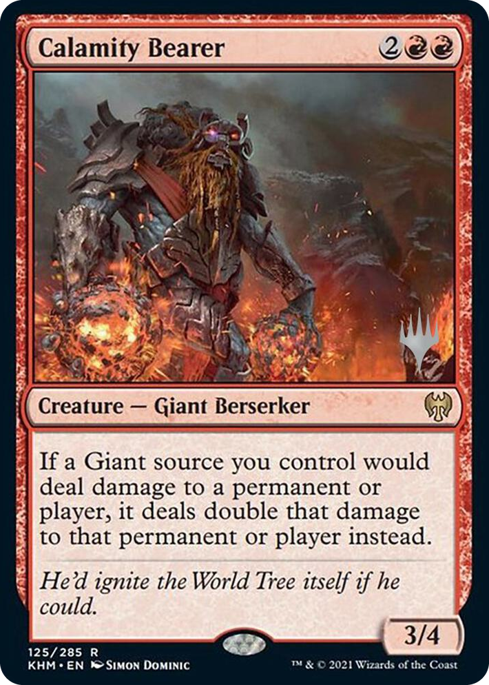 0125 Calamity Bearer R Promo Pack: Kaldheim