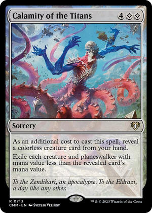 0713 Calamity of the Titans R Commander Masters