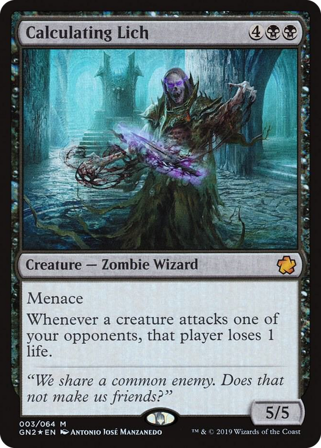 0003 Calculating Lich M Magic Game Night 2019