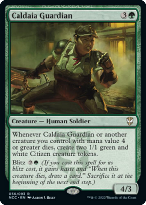 0056 Caldaia Guardian R Commander: Streets of New Capenna