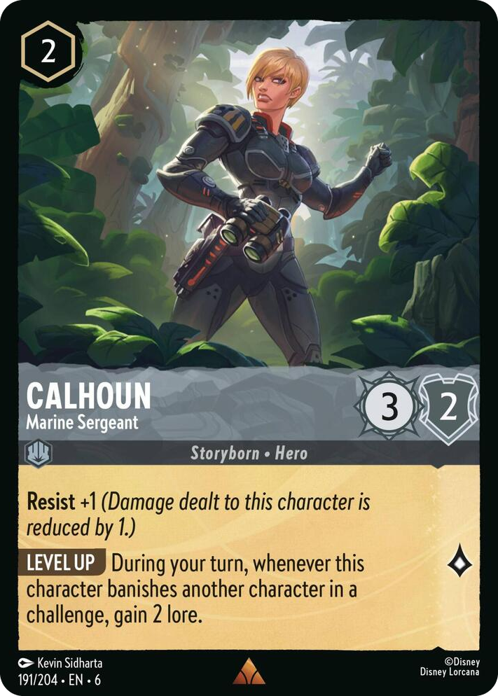 0191 Calhoun - Marine Sergeant Rare Azurite Sea