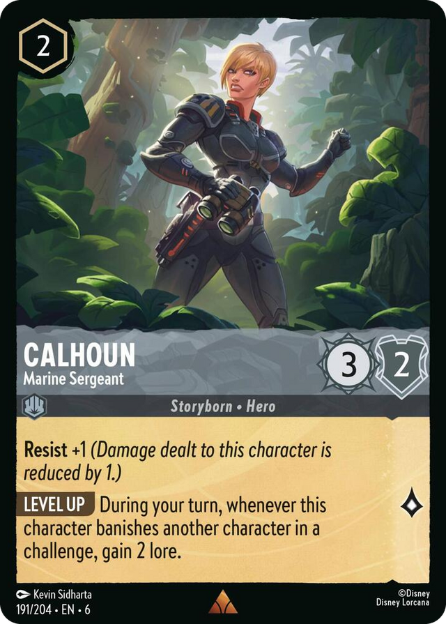 0191 Calhoun - Marine Sergeant Rare Azurite Sea