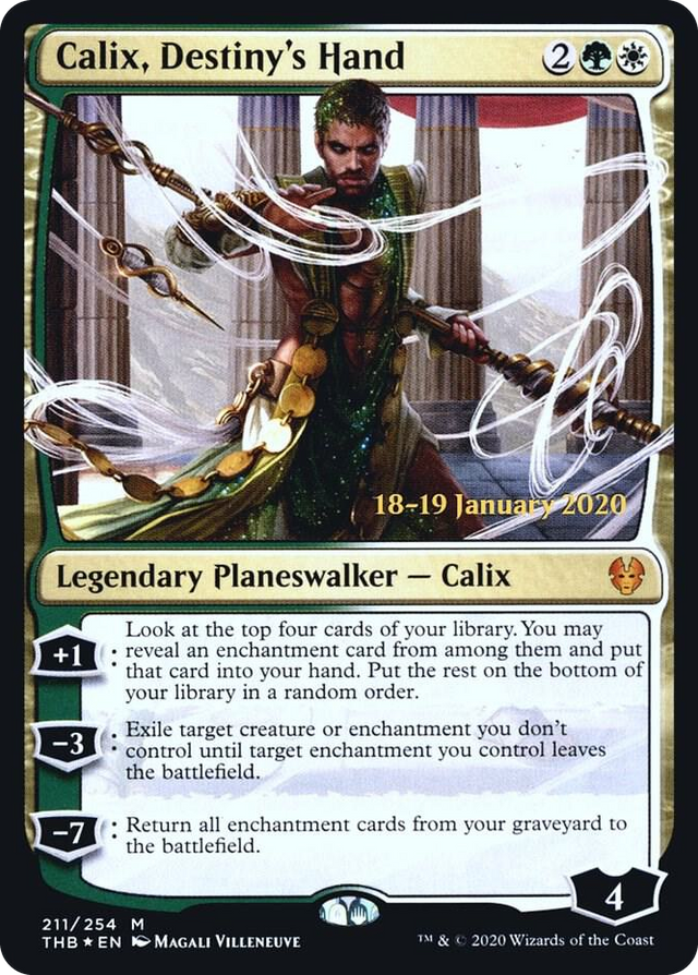 0211 Calix, Destiny's Hand M Prerelease Cards