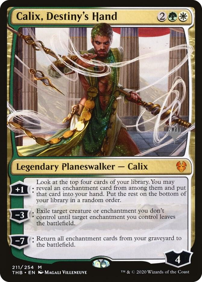 0211 Calix, Destiny's Hand M Promo Pack: Theros Beyond Death