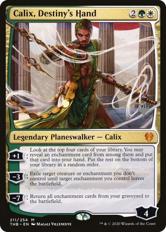 0211 Calix, Destiny's Hand M Promo Pack: Theros Beyond Death