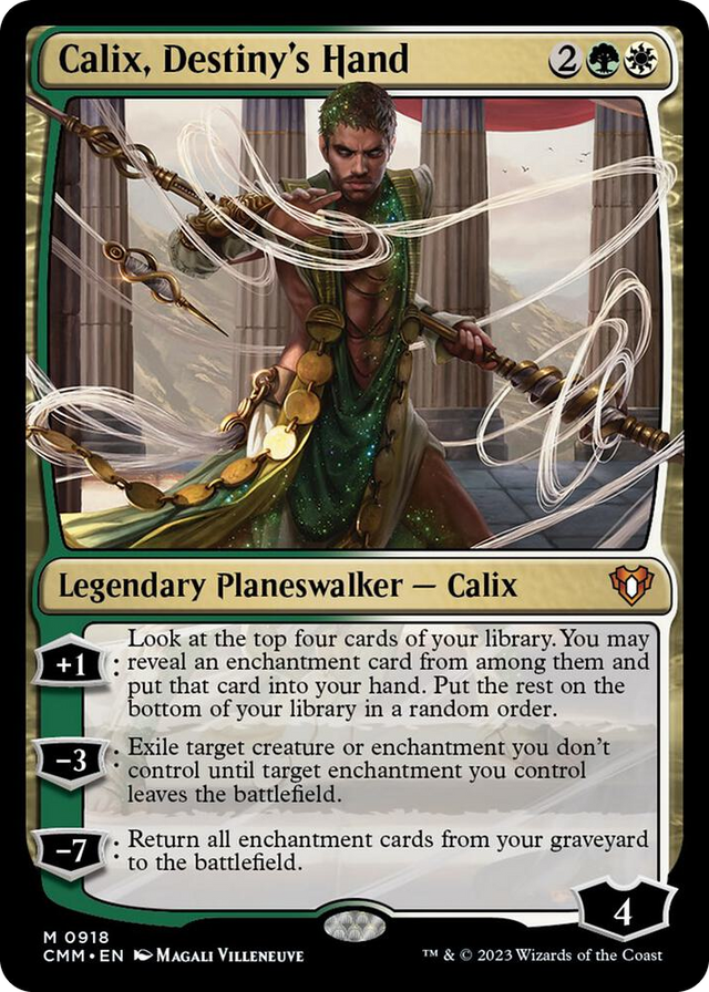 0918 Calix, Destiny's Hand M Commander Masters