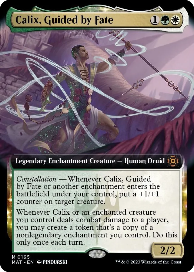 0165 Calix, Guided by Fate (Extended Art) M March of the Machine: The Aftermath