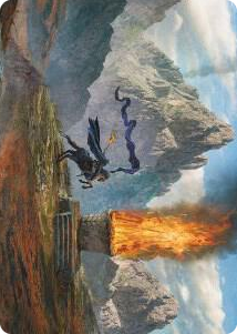 0060 Call for Aid Art Card S Art Series: Universes Beyond: The Lord of the Rings: Tales of Middle-earth
