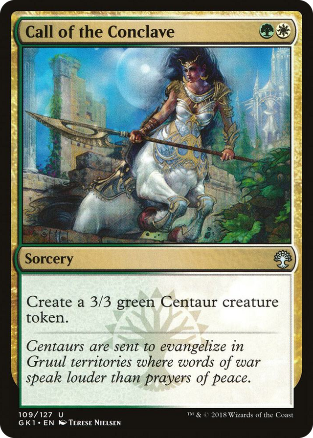 0109 Call of the Conclave U Guilds of Ravnica: Guild Kits