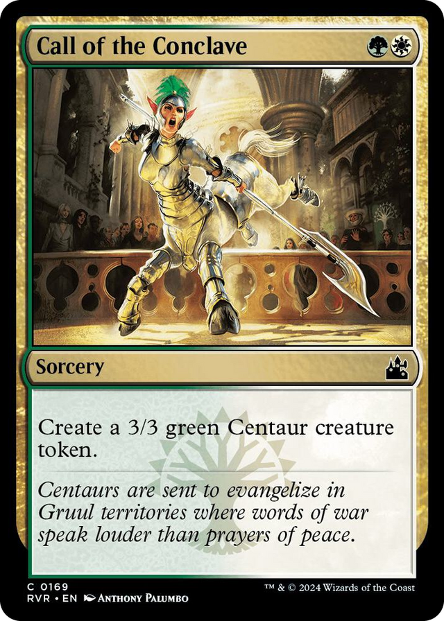 0169 Call of the Conclave C Ravnica Remastered