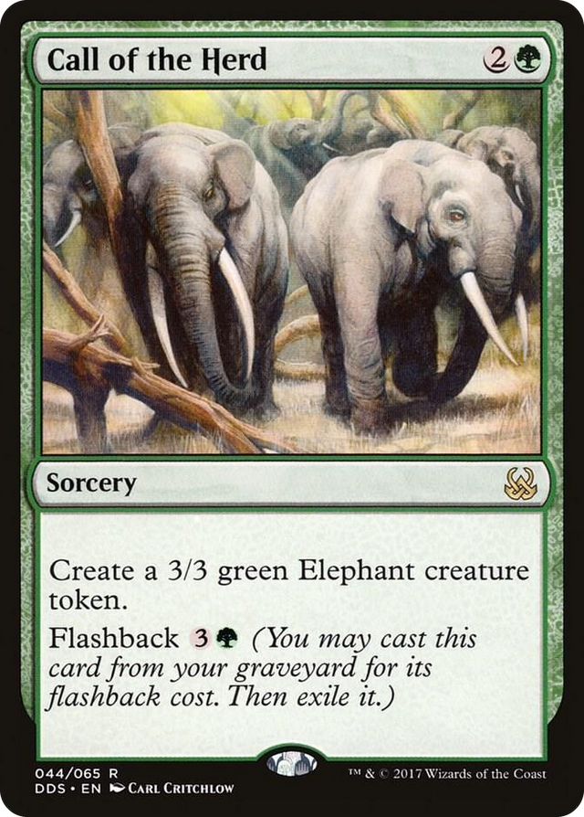 0044 Call of the Herd R Duel Decks: Mind vs. Might