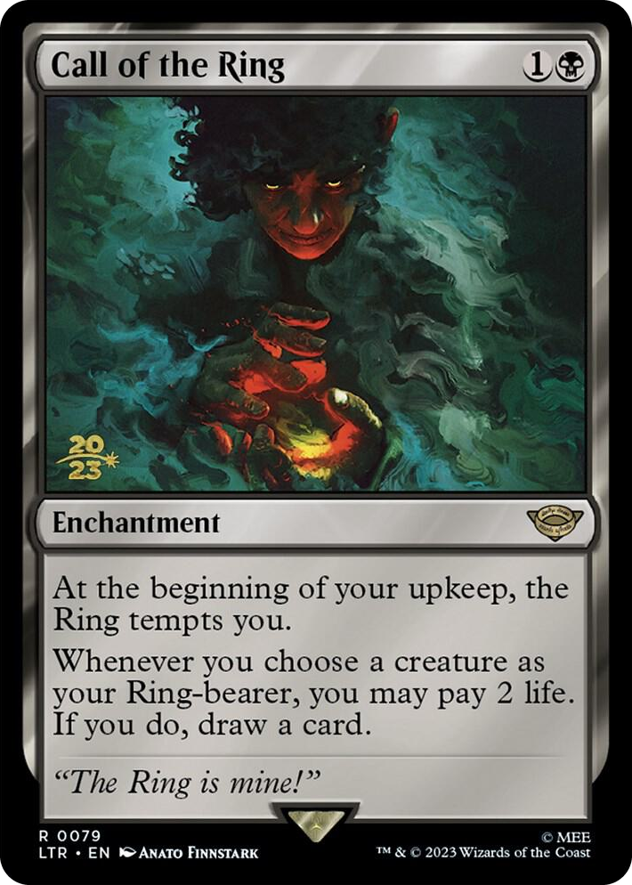 0079 Call of the Ring R Prerelease Cards