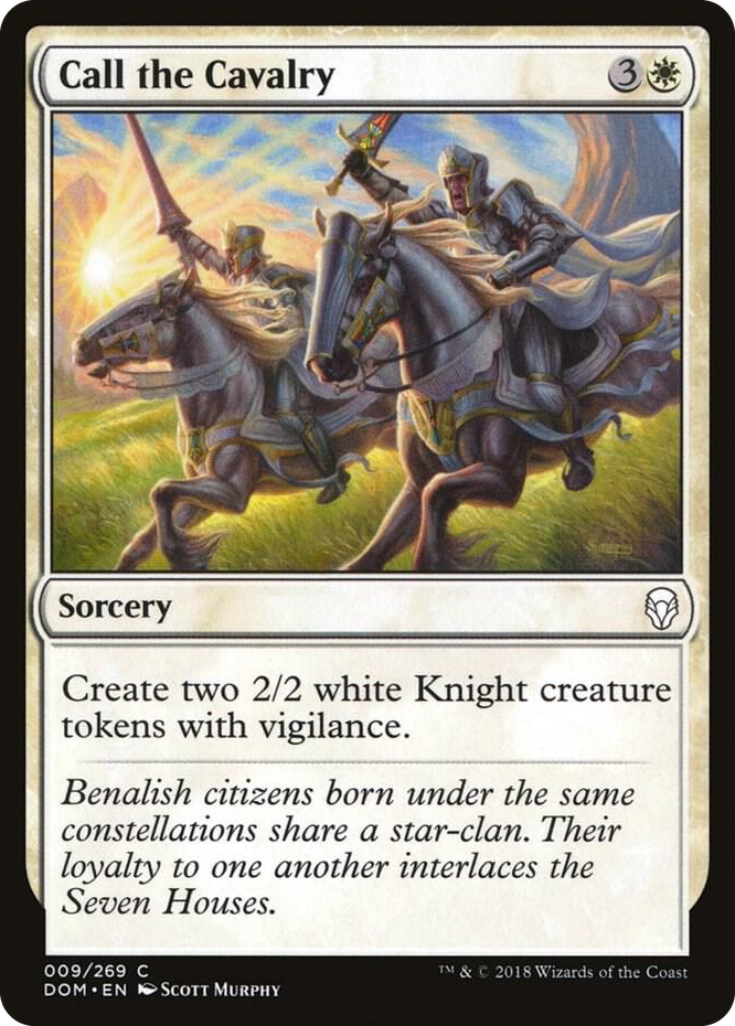 0009 Call the Cavalry C Dominaria