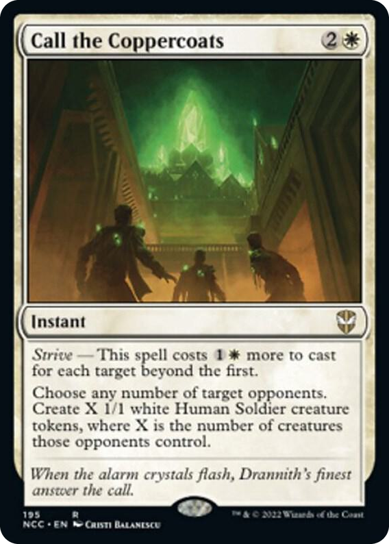 0195 Call the Coppercoats R Commander: Streets of New Capenna
