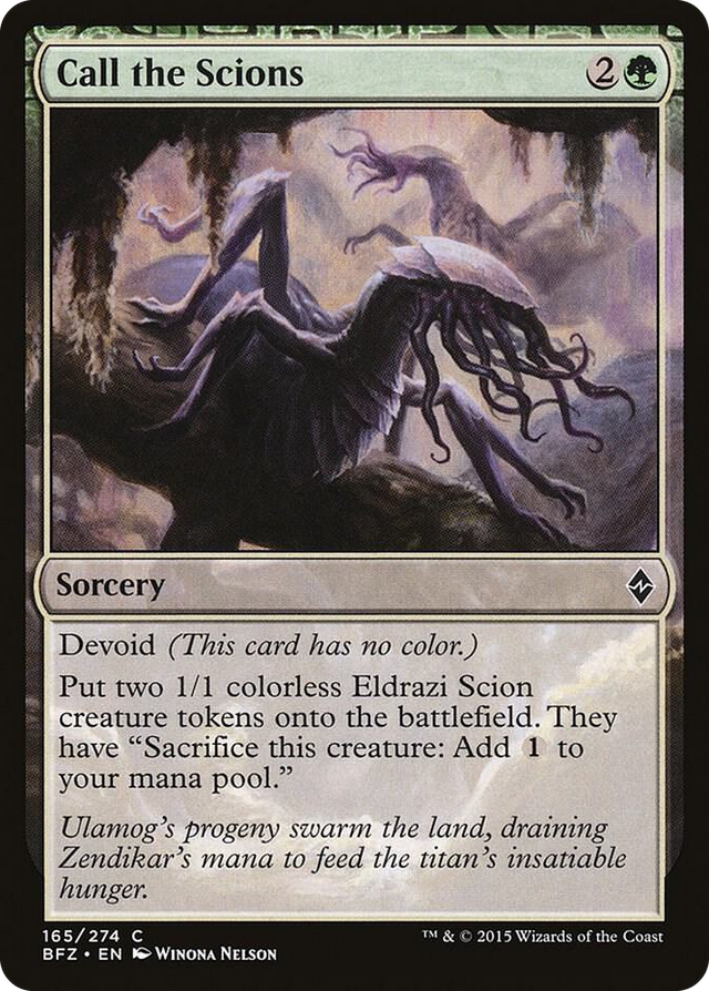 0165 Call the Scions C Battle for Zendikar