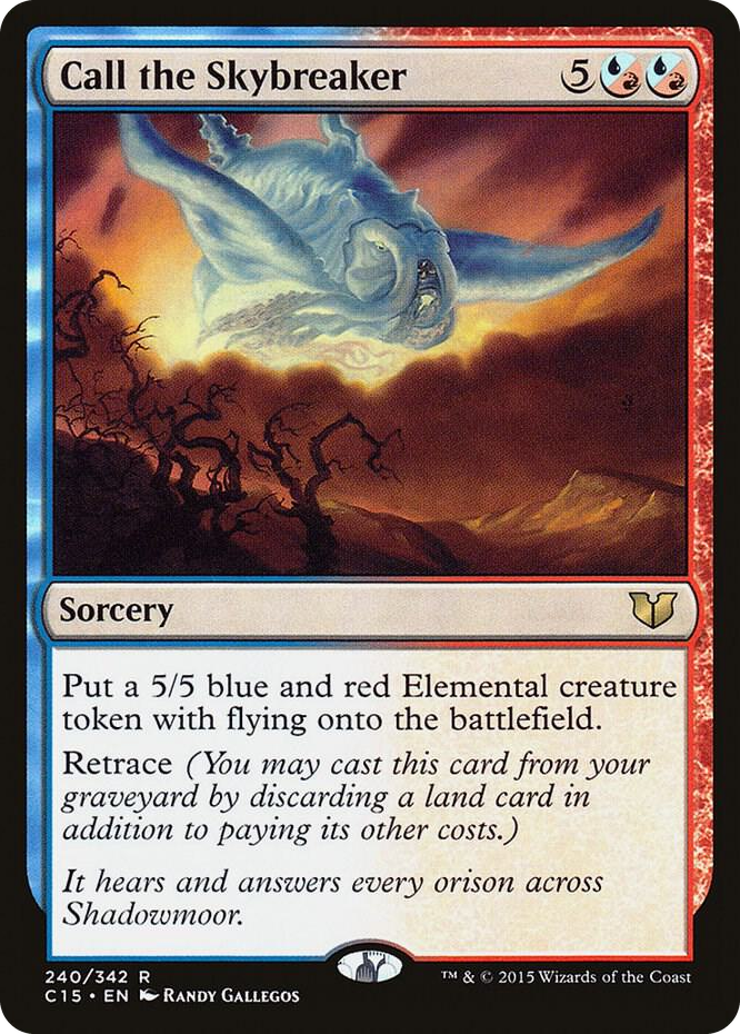 Call the Skybreaker #240 R - Commander 2015 Pokemon card