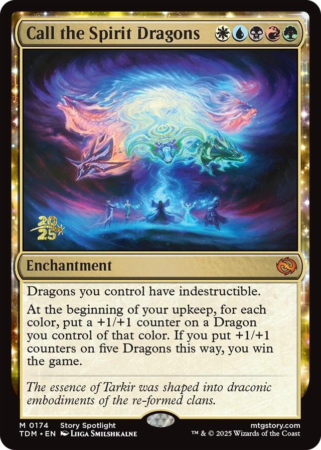 0174 Call the Spirit Dragons M Prerelease Cards