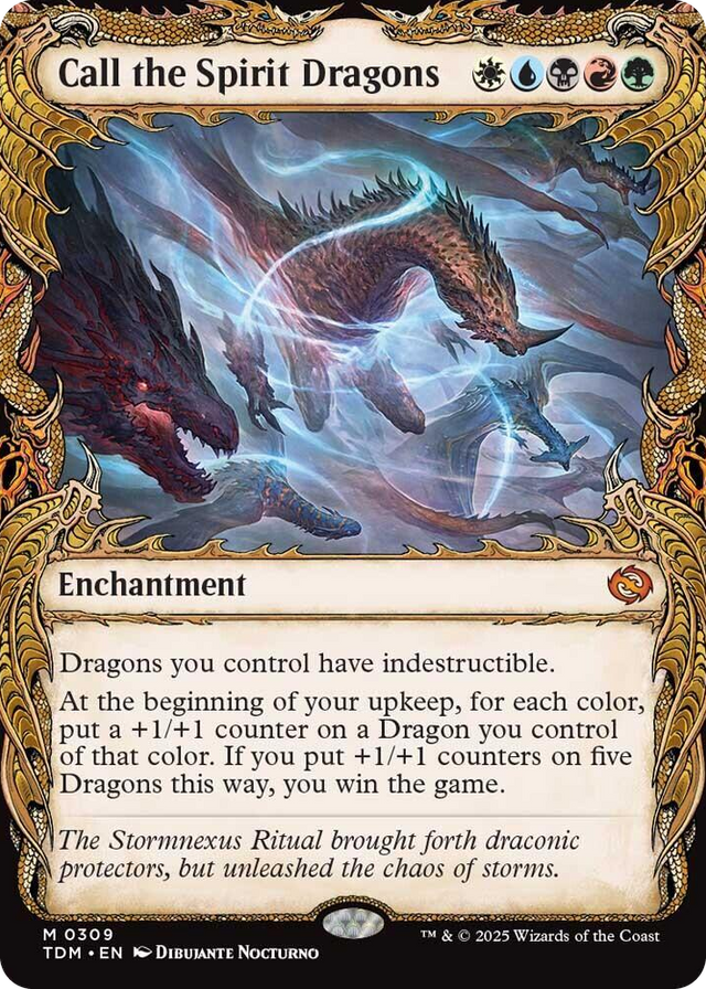 0309 Call the Spirit Dragons (Showcase) M Dragonstorm