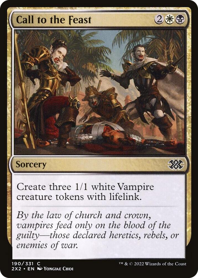 0190 Call to the Feast C Double Masters 2022