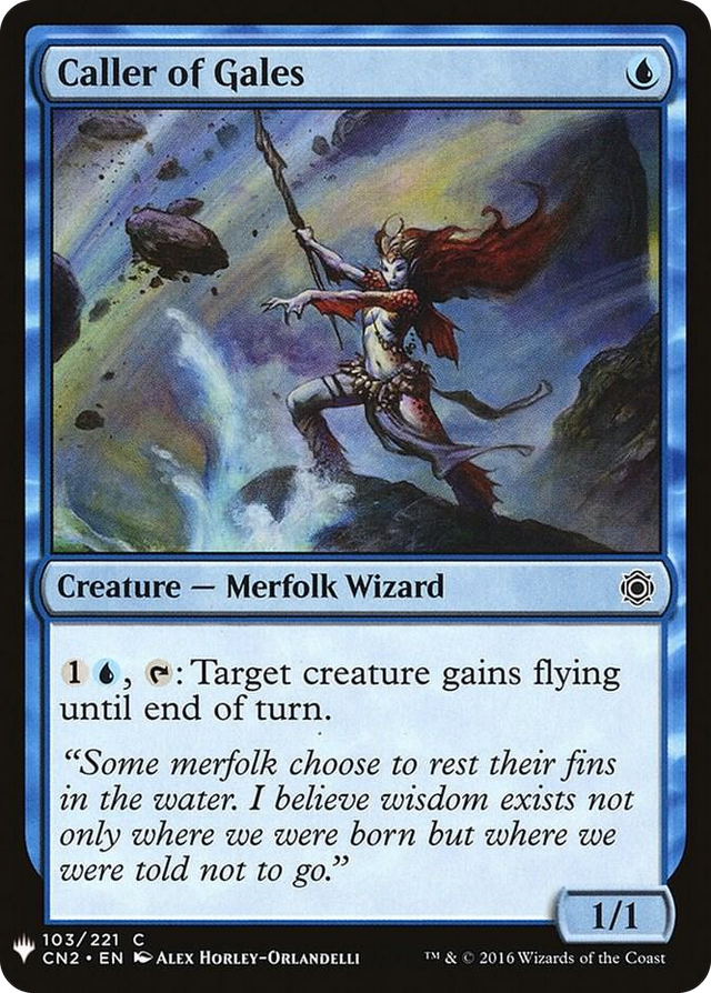 0103 Caller of Gales C The List Reprints