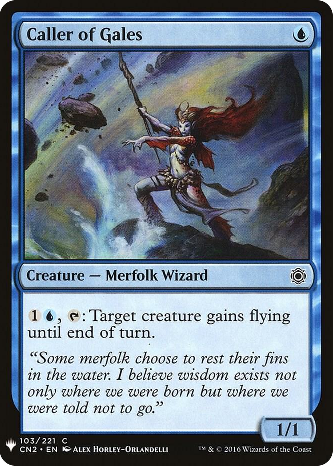 Caller of Gales #103 C - The List Reprints Pokemon card