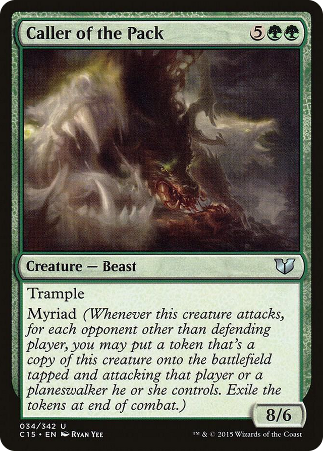 0034 Caller of the Pack U Commander 2015