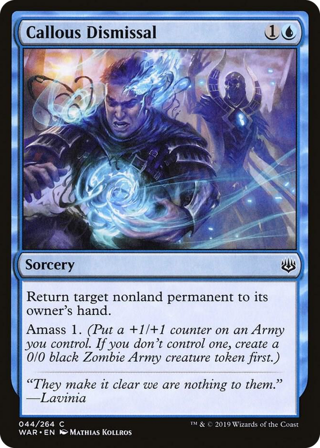 0044 Callous Dismissal C War of the Spark