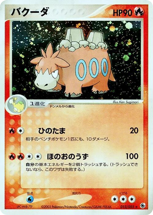 0013 Camerupt Holo Rare ADV Expansion Pack