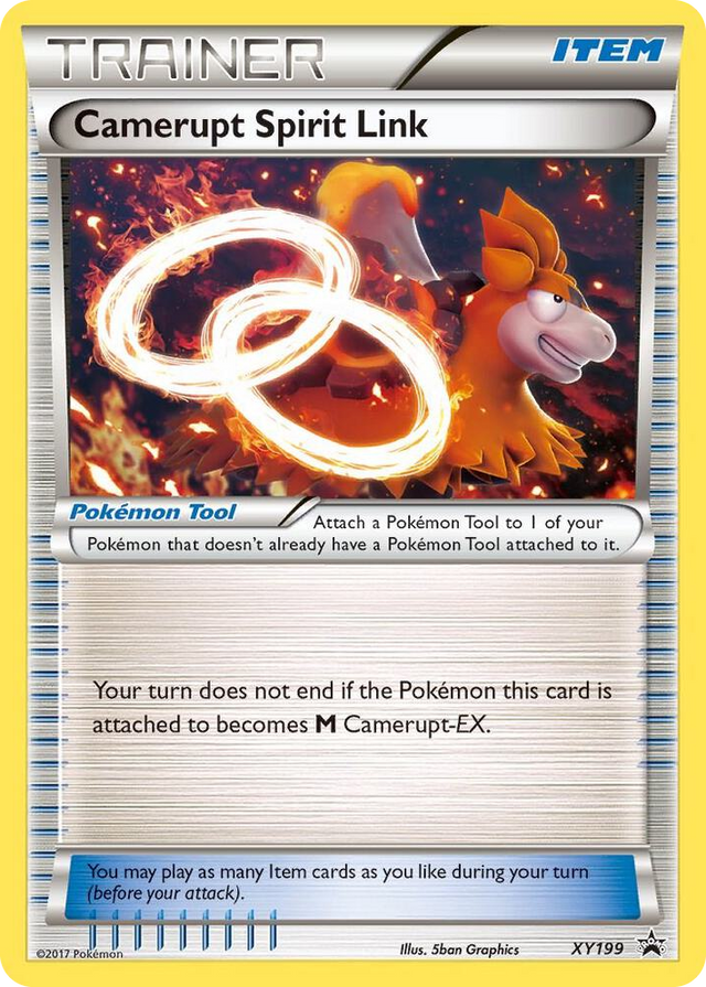 XY199 Camerupt Spirit Link - XY199 Promo XY Promos