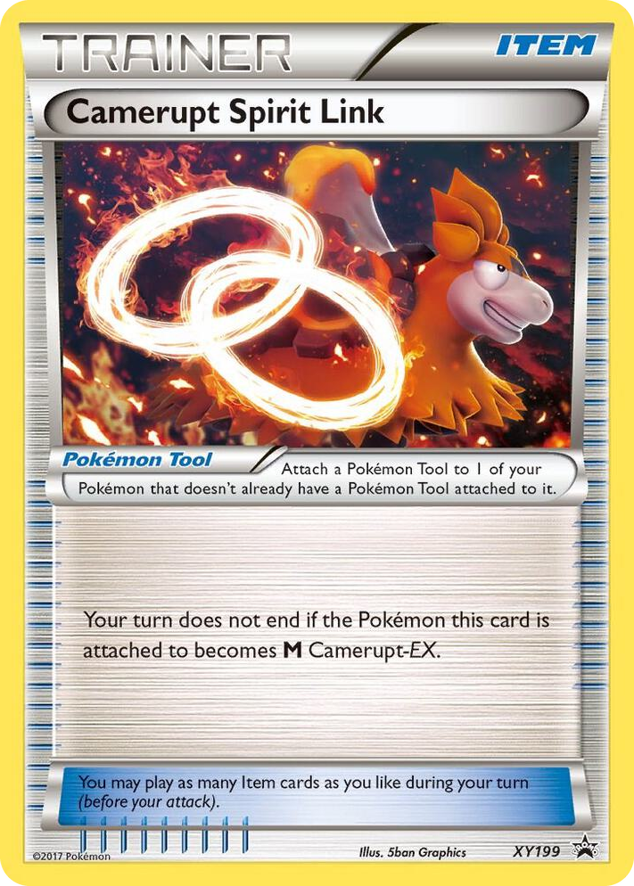 XY199 Camerupt Spirit Link - XY199 Promo XY Promos