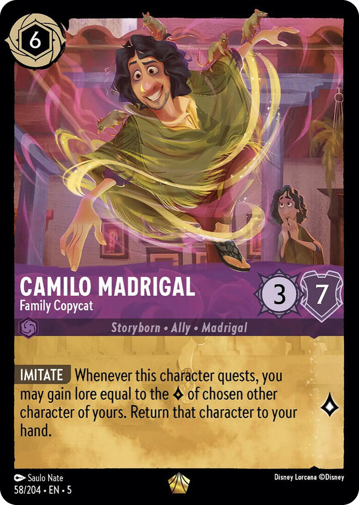 0058 Camilo Madrigal - Family Copycat Legendary Shimmering Skies