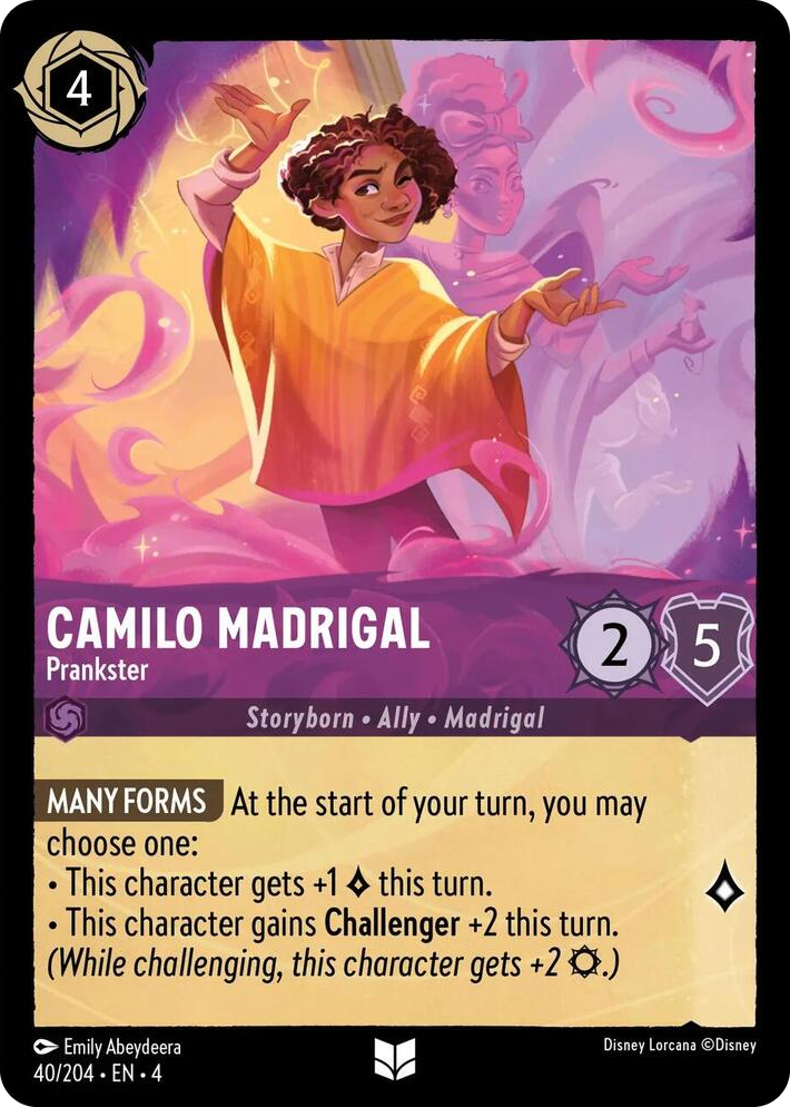 0040 Camilo Madrigal - Prankster Uncommon Ursula's Return