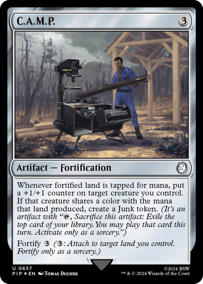 0657 C.A.M.P. (Surge Foil) U Universes Beyond: Fallout