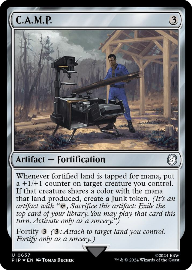 0657 C.A.M.P. (Surge Foil) U Universes Beyond: Fallout