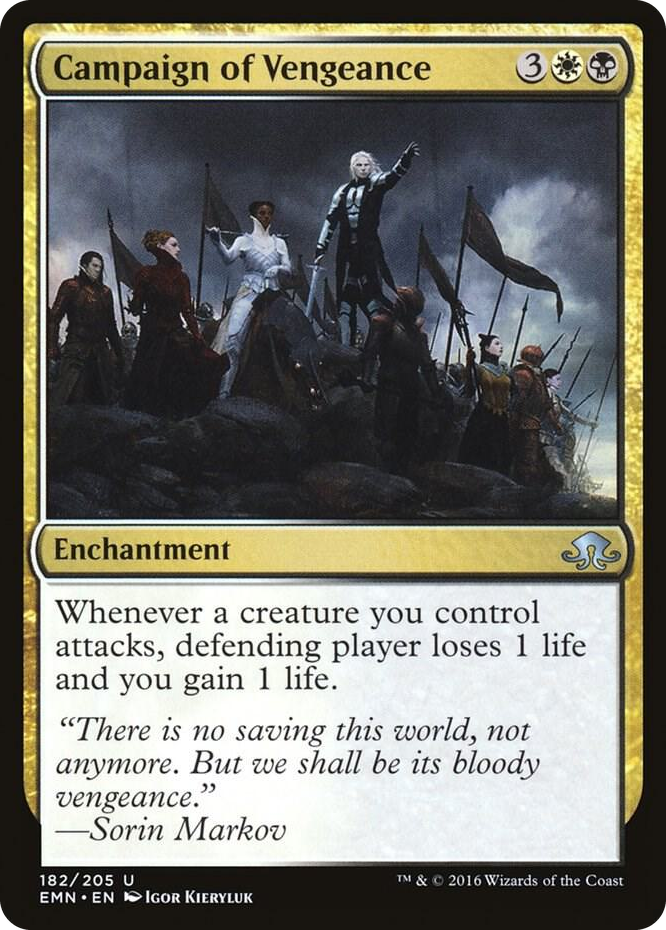 Campaign of Vengeance #182 U - Eldritch Moon Pokemon card