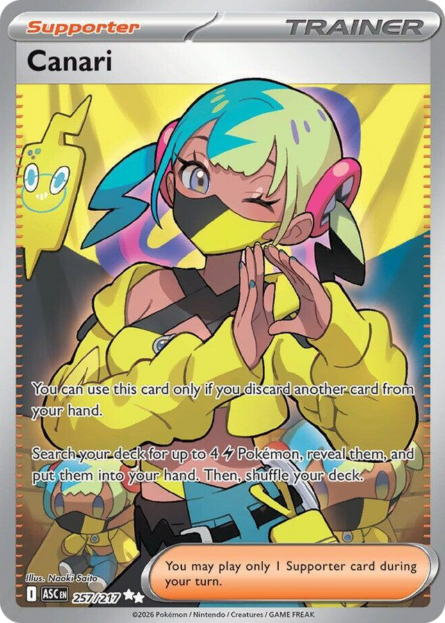 0257 Canari Ultra Rare Ascended Heroes