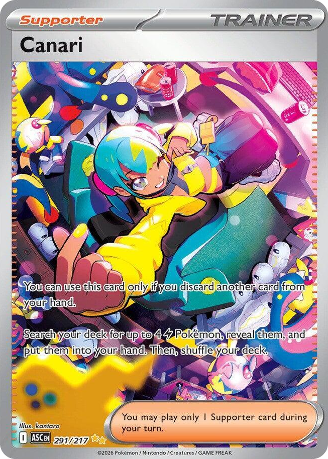 0291 Canari Special Illustration Rare Ascended Heroes