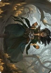 0015 Candlegrove Witch Art Card (15/81) S Art Series: Innistrad: Midnight Hunt